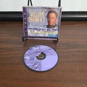 William Shatner's TekWar Game (PC, 1996) CD